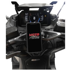 MF3065 - Supporto Smartphone per Riser + Placca adesiva Yamaha 560 TMAX 2022