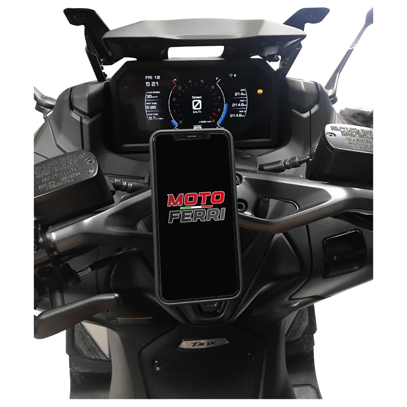 MF3065 Supporto Smartphone per Riser + Placca adesiva Yamaha TMax