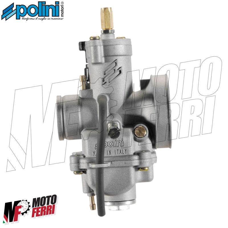 CARBURATORE POLINI SCOOTER DIAMETRO 17,5 STARTER ARIA A FILO