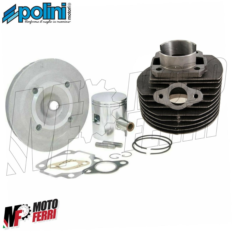 Kit Modifica Cilindro 130 Polini + Albero Motore Cono 19 Vespa 50 125 PK S  XL