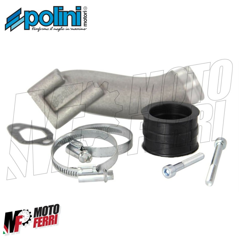 CARBURATORE COMPLETO POLINI PWK ø 24 + COLLETTORE 2 FORI VESPA ET3  PRIMAVERA 125