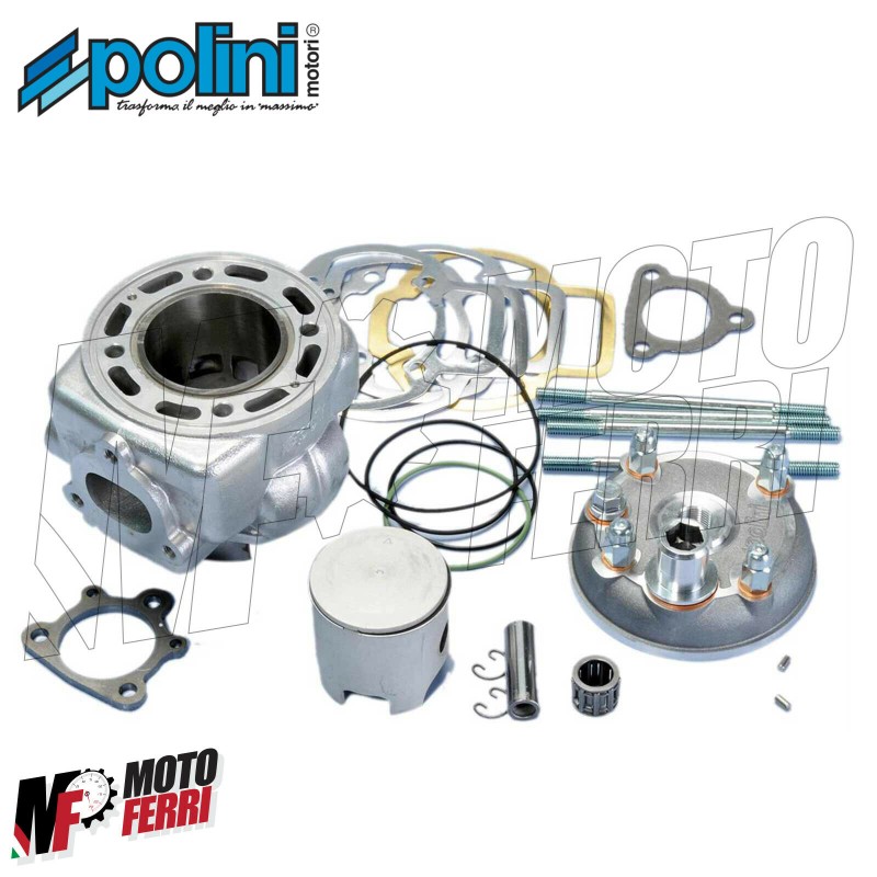 Gruppo termico completo Polini evolution lamellare (130 cc), Polini