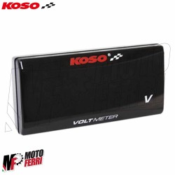 MF3279 - Volt Meter Voltmetro Koso Slim LCD 6.0 - 19.9V Universale Moto Scooter