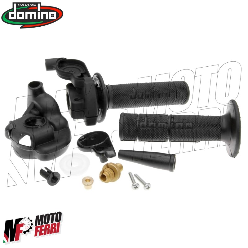 MF4168 - Comando Gas Rapido Domino HR Cross Style per Vespa Special ET3 PK  PX