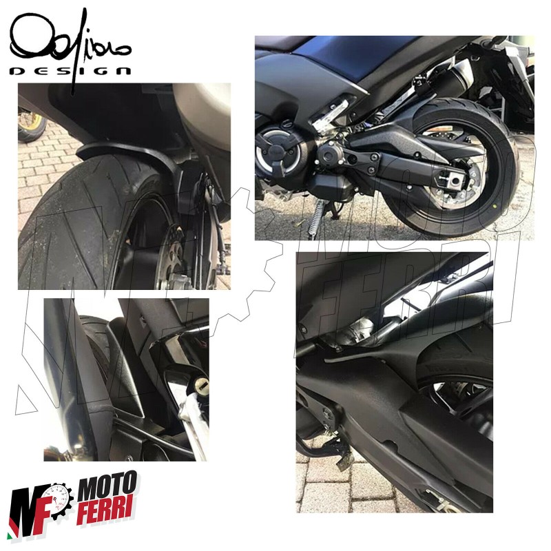 Parafango Posteriore Paraspruzzi PSLER Accessori Moto per Yamaha TMAX 530  2017 2018 2019 e TMAX 560 2020-2023 : : Auto e Moto