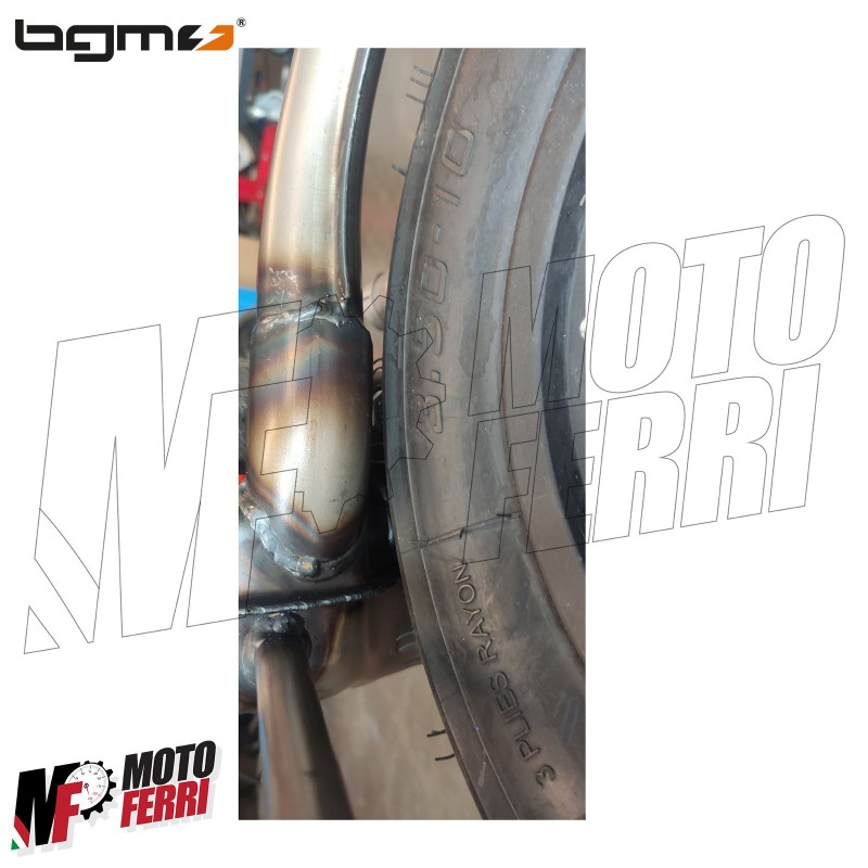 MF4473 - Marmitta Scarico Espansione BGM Pro Touring per Vespa 50 Special R  L N