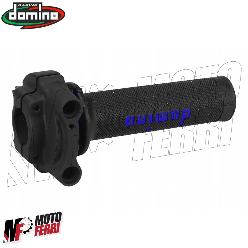 COMANDO GAS RAPIDO DOMINO A 3 GHIERE XM2 SUPERBIKE + KIT CAVI YAMAHA R6 +  MANOPOLE