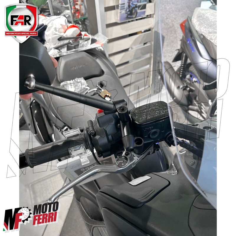 MF3311 Kit Specchietti Manubrio + Cover Tappo FAR El Capitan TMax 560  2022/2024