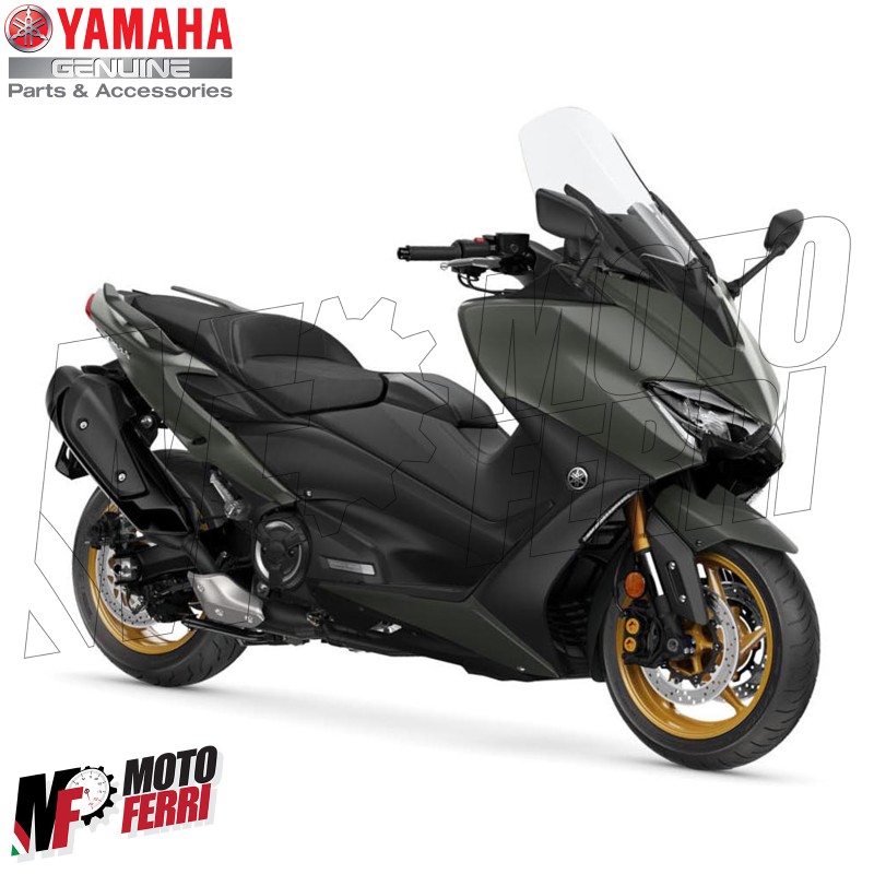 MF5471 Maniglia Passegereo Destra Verde Kamo Originale Yamaha TMax 560  2020/2021