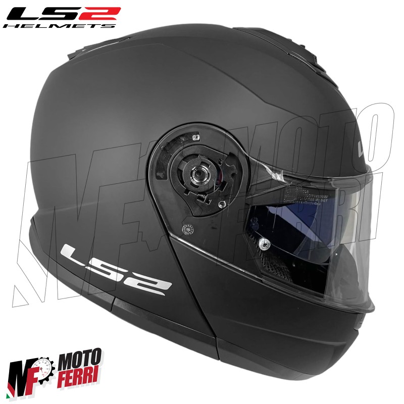 MF6159 - Casco Modulare LS2 Strobe II FF908 Nero Opaco