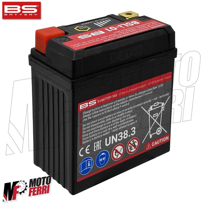 MF6558 - Batteria Litio BSLi-01 12V BS Battery Leggera Potente per KTM Honda