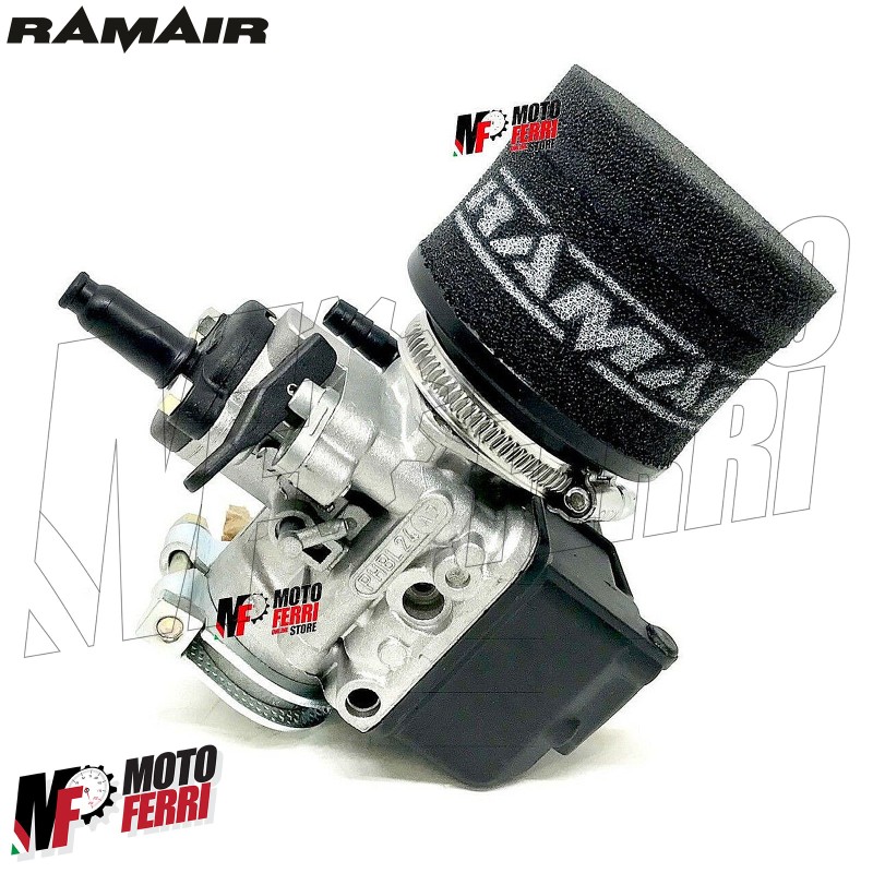 MF1138 - Filtro aria RAMAIR spugna carburatore DELLORTO PHBL PHBH 24 25 30  vespa