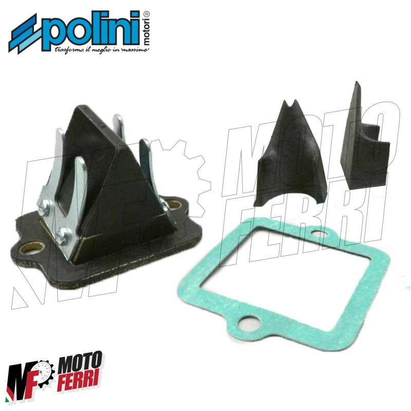 MF2111 - Pacco Valvola Lamellare Polini Piaggio Gilera Runner ZIP NRG SR MC3