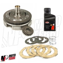 MF2117 CAMPANA FRIZIONE 24 72 + DISCHI A 4 E MOLLA + OLIO SIP VESPA SPECIAL PK